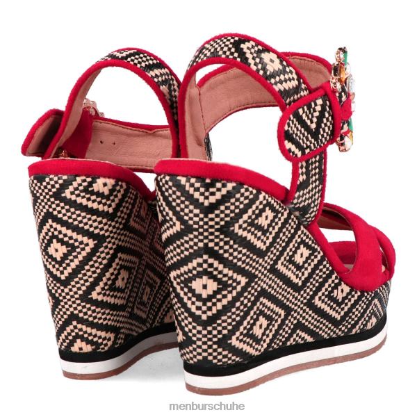 Lässiger, schicker Schuh Menbur Castello Rot Frauen 2R0V03192