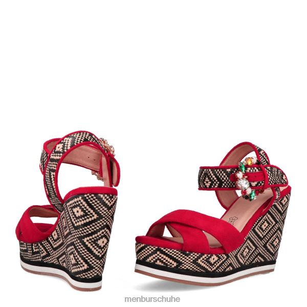 Lässiger, schicker Schuh Menbur Castello Rot Frauen 2R0V03192