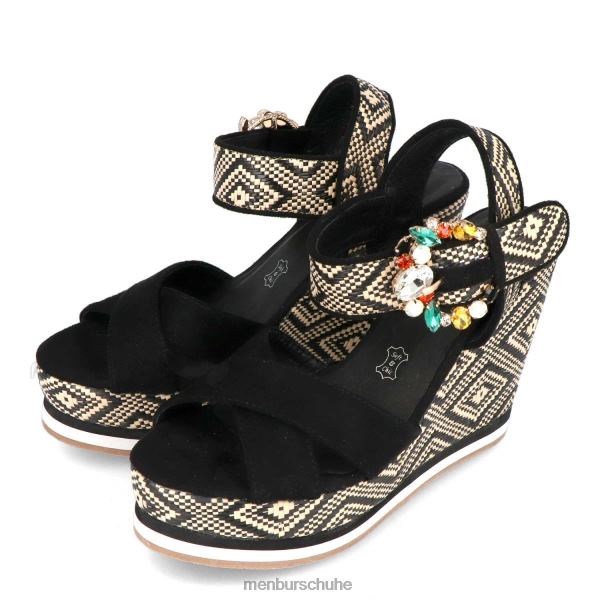 Lässiger, schicker Schuh Menbur Castello Schwarz Frauen 2R0V0297