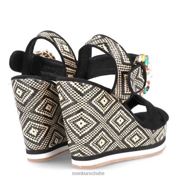 Lässiger, schicker Schuh Menbur Castello Schwarz Frauen 2R0V0297