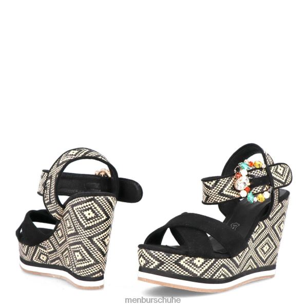 Lässiger, schicker Schuh Menbur Castello Schwarz Frauen 2R0V0297