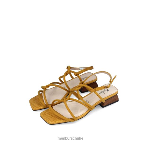 Lässiger, schicker Schuh Menbur Kapitol Gelb Frauen 2R0V03550