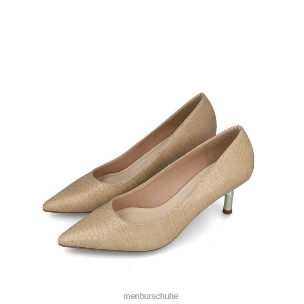 Lässiger, schicker Schuh Menbur Lacerta Beige Frauen 2R0V02984
