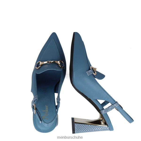 Lässiger, schicker Schuh Menbur Oktan Azul Claro Frauen 2R0V03456