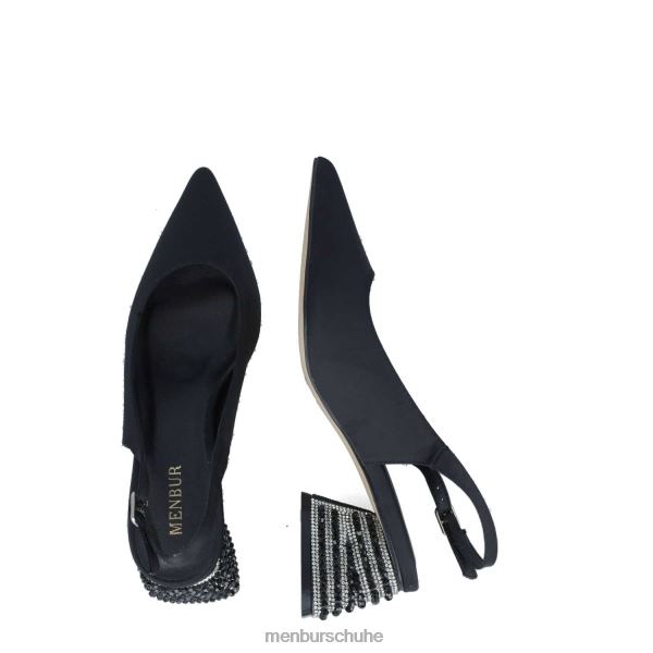 Lässiger, schicker Schuh Menbur Pegasus Schwarz Frauen 2R0V0204