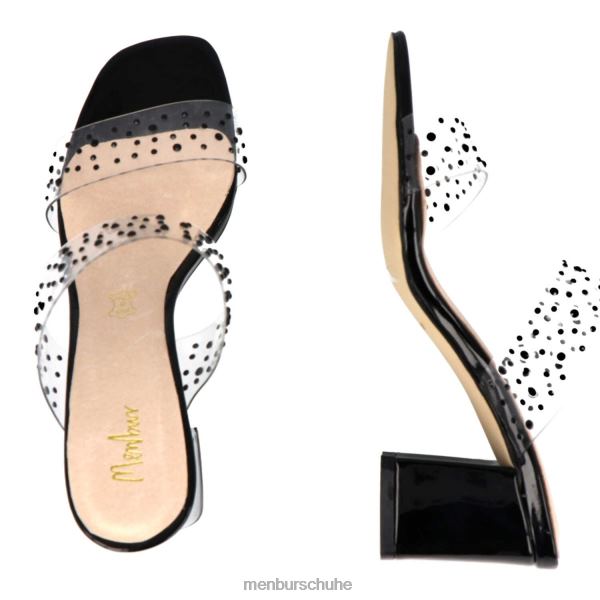 Lässiger, schicker Schuh Menbur Piemont Schwarz Frauen 2R0V0558