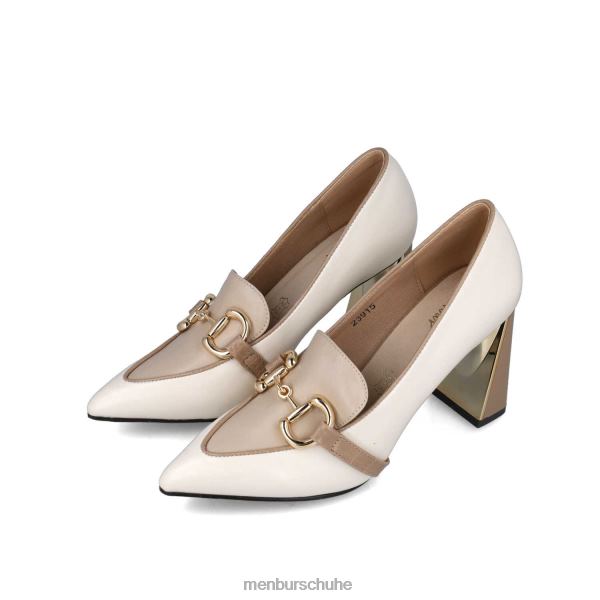 Lässiger, schicker Schuh Menbur Schlangen Beige Frauen 2R0V03476