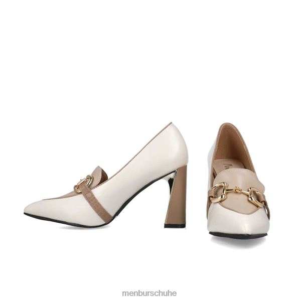 Lässiger, schicker Schuh Menbur Schlangen Beige Frauen 2R0V03476