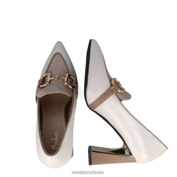 Lässiger, schicker Schuh Menbur Schlangen Beige Frauen 2R0V03476