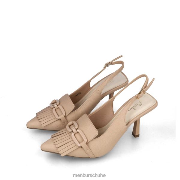 Lässiger, schicker Schuh Menbur Sextaner Beige Frauen 2R0V02967