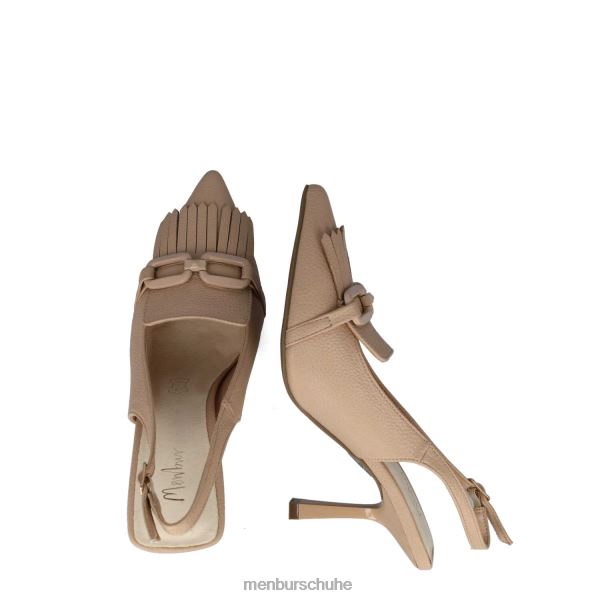 Lässiger, schicker Schuh Menbur Sextaner Beige Frauen 2R0V02967