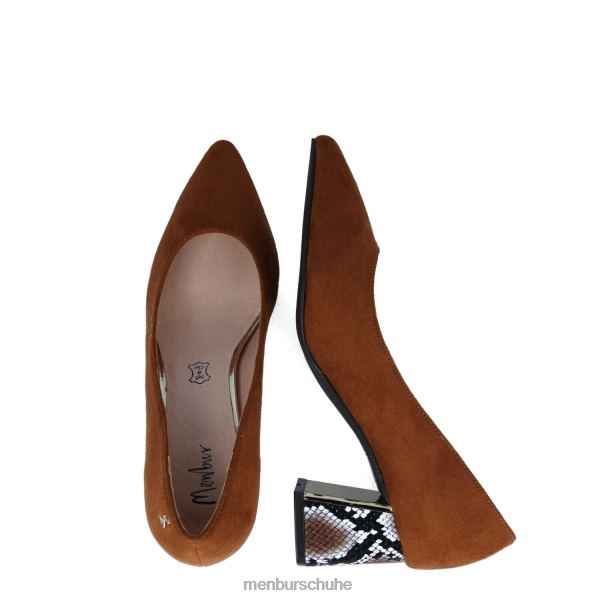 Lässiger, schicker Schuh Menbur Solfara braun Frauen 2R0V0400
