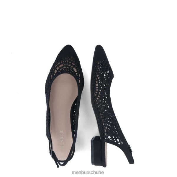 Lässiger, schicker Schuh Menbur Tiberina Schwarz Frauen 2R0V0334