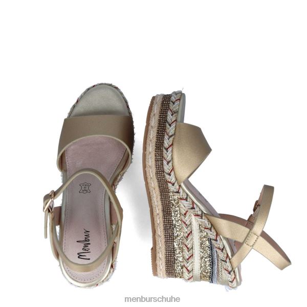 Lässiger, schicker Schuh Menbur Tiepolo Gold Frauen 2R0V0296