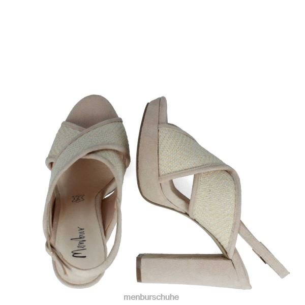 Lässiger, schicker Schuh Menbur Umbrien Beige Frauen 2R0V0221
