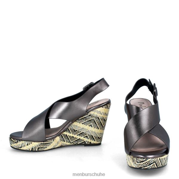 Lässiger, schicker Schuh Menbur Valromina grau Frauen 2R0V0491