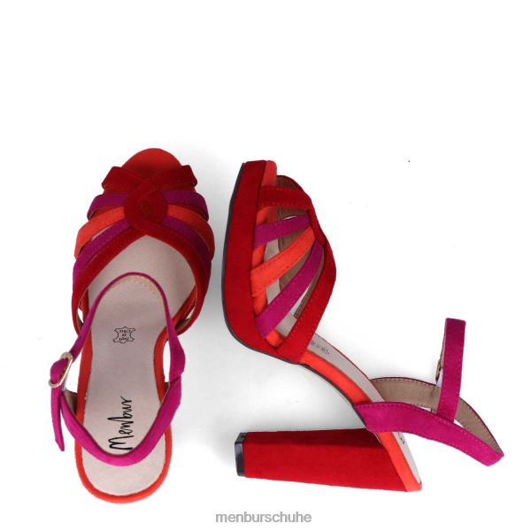 Lässiger, schicker Schuh Menbur Vernazza Rot Frauen 2R0V03294