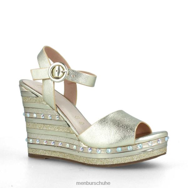 Lässiger, schicker Schuh Menbur ailano Gold Frauen 2R0V0543