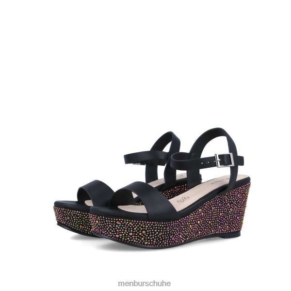 Lässiger, schicker Schuh Menbur blumau Schwarz Frauen 2R0V0547