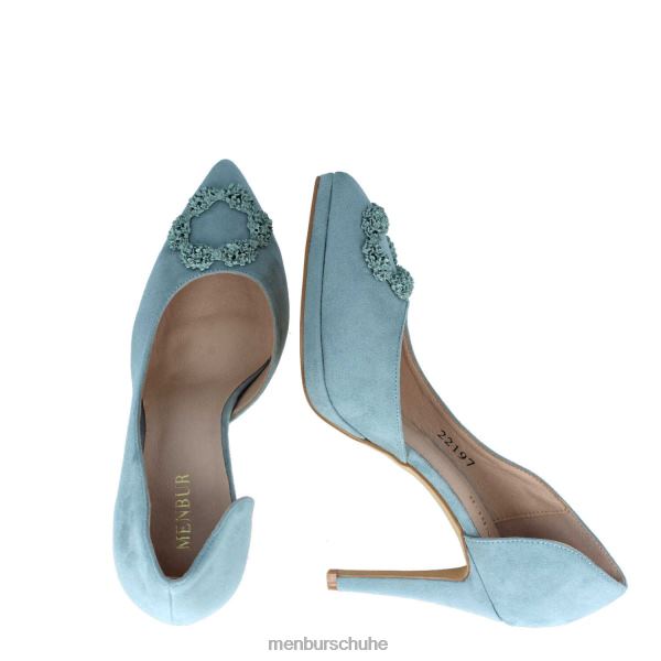Lässiger, schicker Schuh Menbur vauzone Azul Claro Frauen 2R0V0386