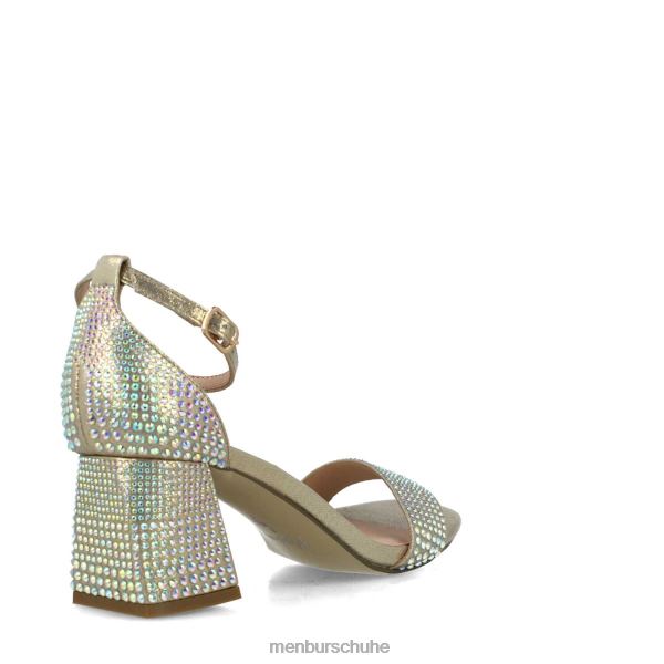 mittlere und niedrige Absätze Menbur Aguamarina Gold Frauen 2R0V01653