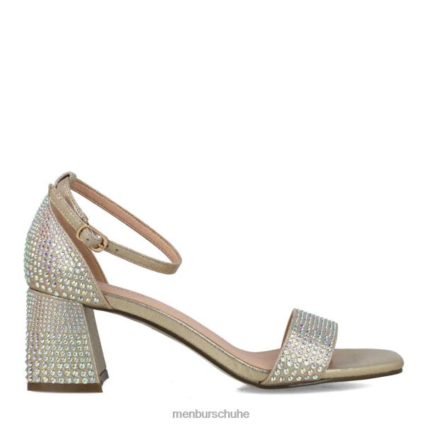 mittlere und niedrige Absätze Menbur Aguamarina Gold Frauen 2R0V01653