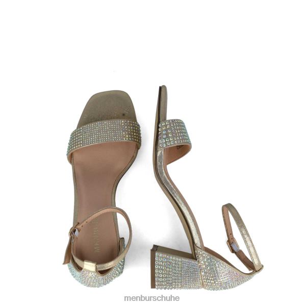 mittlere und niedrige Absätze Menbur Aguamarina Gold Frauen 2R0V01653