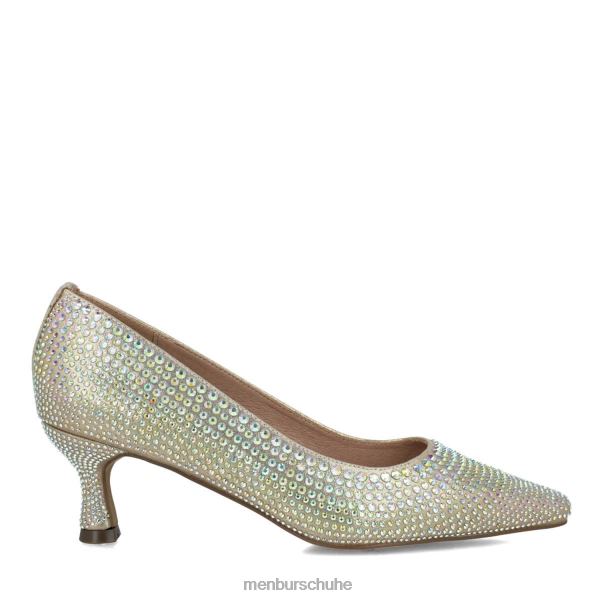 mittlere und niedrige Absätze Menbur Aguamarina Gold Frauen 2R0V01665