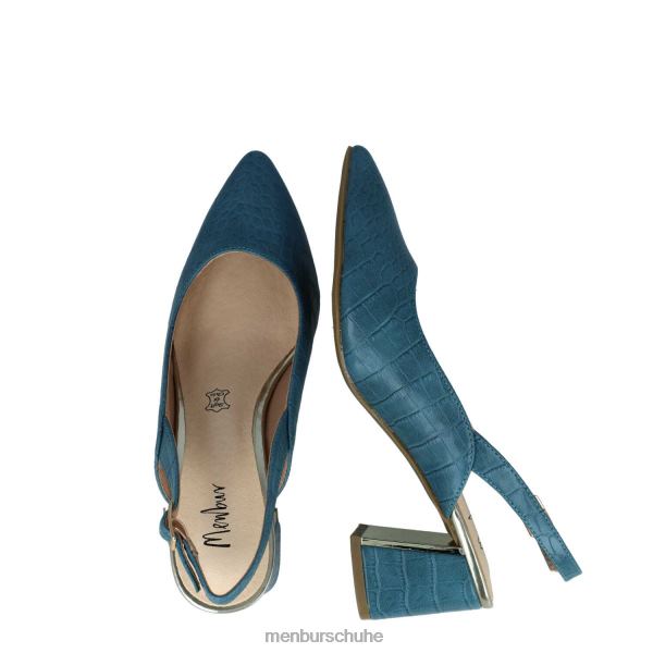 mittlere und niedrige Absätze Menbur Alpette Azul Claro Frauen 2R0V05737