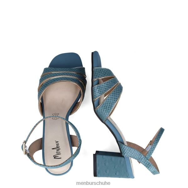 mittlere und niedrige Absätze Menbur Anaximene Azul Claro Frauen 2R0V05817