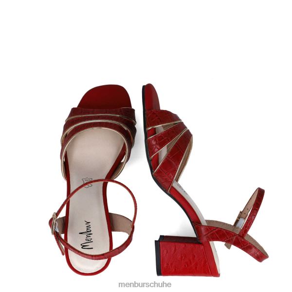 mittlere und niedrige Absätze Menbur Anaximene Rot Frauen 2R0V01702