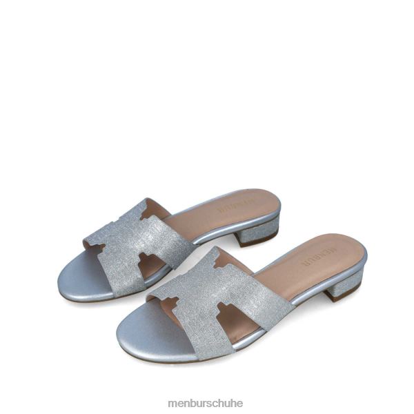 mittlere und niedrige Absätze Menbur Apolonis Silber Frauen 2R0V05842