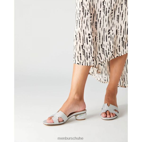 mittlere und niedrige Absätze Menbur Apolonis Silber Frauen 2R0V05842