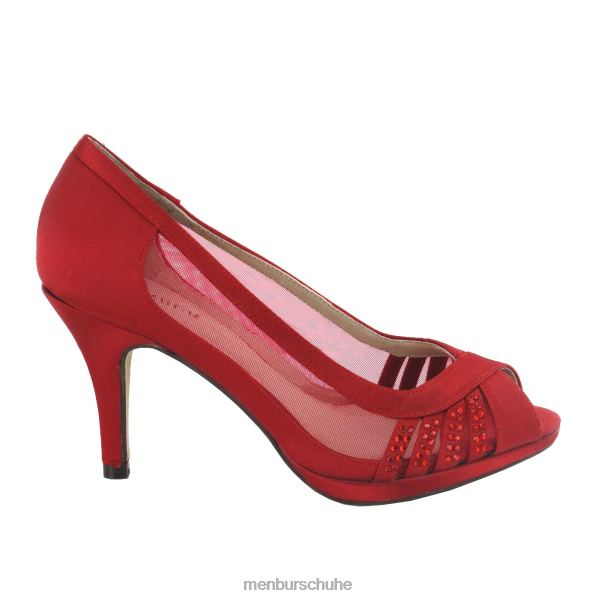 mittlere und niedrige Absätze Menbur Balkone Rot Frauen 2R0V05981