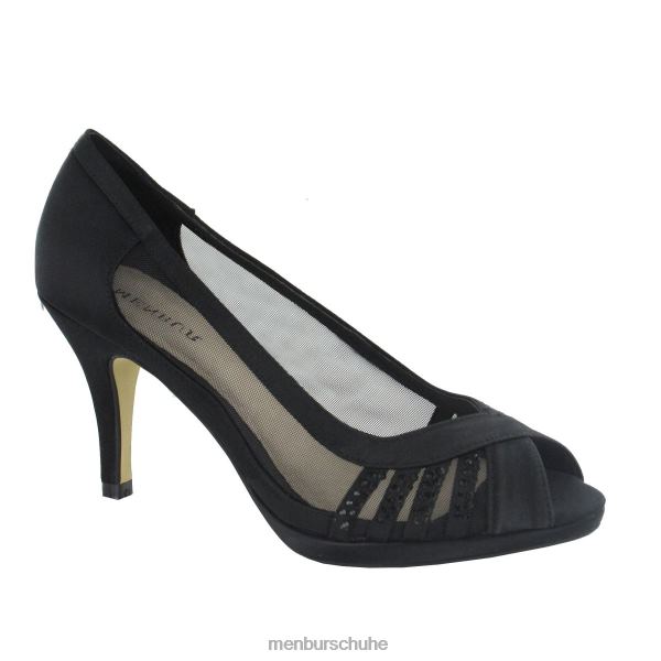 mittlere und niedrige Absätze Menbur Balkone Schwarz Frauen 2R0V01775