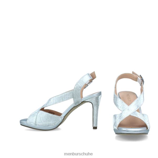 mittlere und niedrige Absätze Menbur Bioglio Silber Frauen 2R0V05915