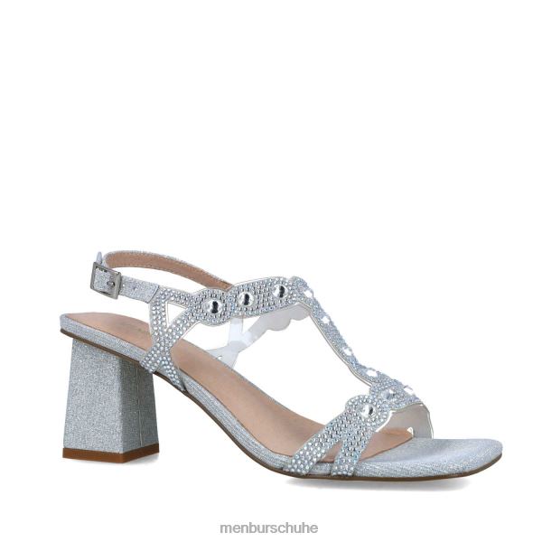 mittlere und niedrige Absätze Menbur Camelopardalis Silber Frauen 2R0V01598