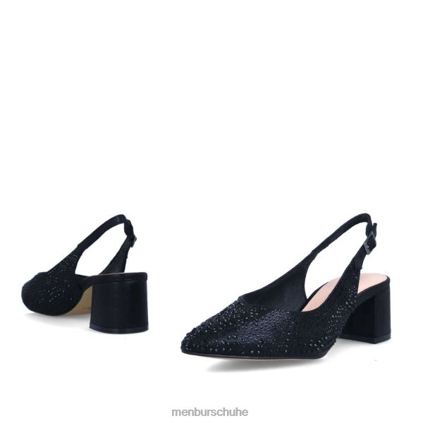 mittlere und niedrige Absätze Menbur Cefali Schwarz Frauen 2R0V01747