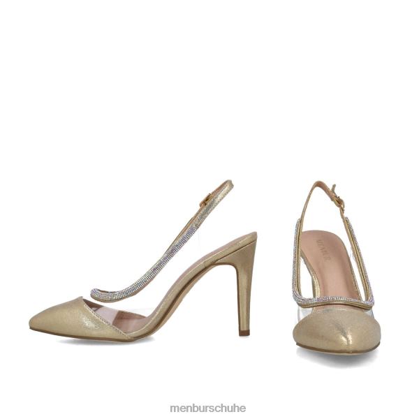 mittlere und niedrige Absätze Menbur Cepheus Gold Frauen 2R0V05542