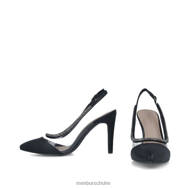 mittlere und niedrige Absätze Menbur Cepheus Schwarz Frauen 2R0V05543