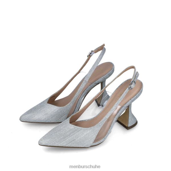 mittlere und niedrige Absätze Menbur Chamäleon Silber Frauen 2R0V05527