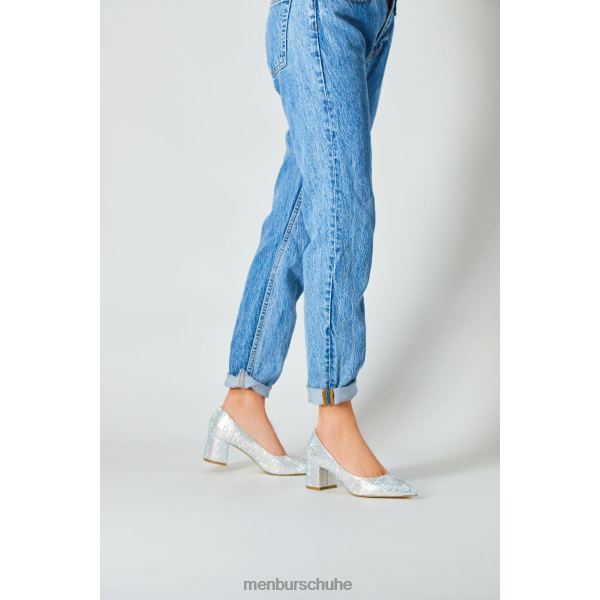 mittlere und niedrige Absätze Menbur Cianita Silber Frauen 2R0V05699