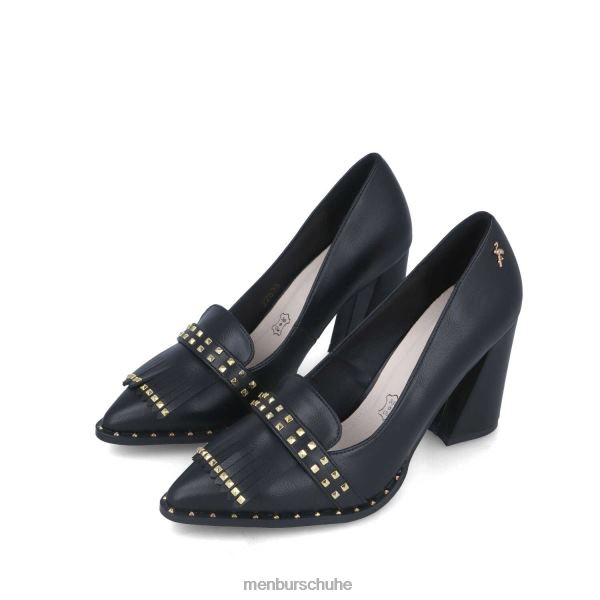 mittlere und niedrige Absätze Menbur Cyathea Schwarz Frauen 2R0V05877