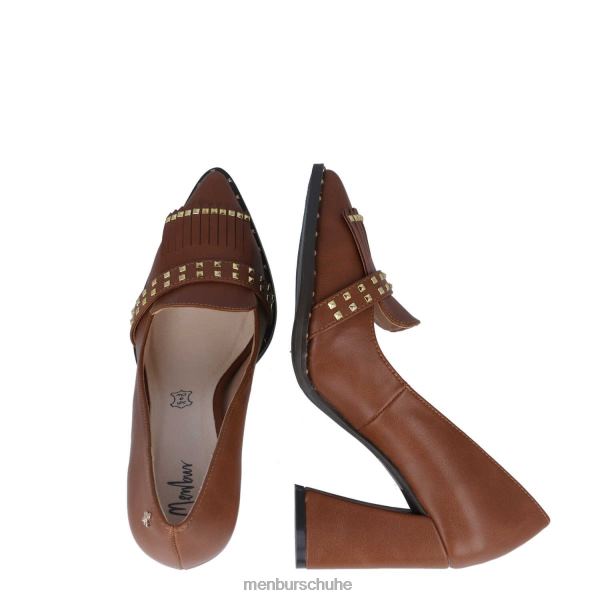 mittlere und niedrige Absätze Menbur Cyathea braun Frauen 2R0V01725