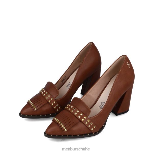 mittlere und niedrige Absätze Menbur Cyathea braun Frauen 2R0V01725