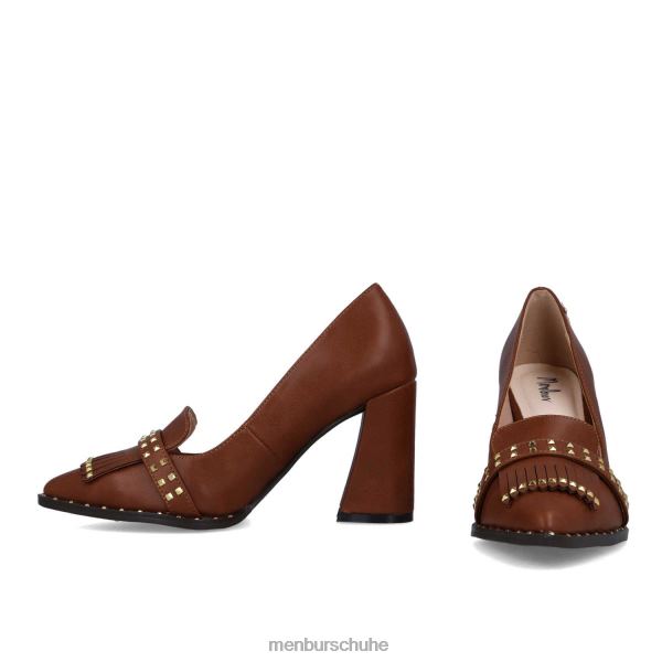 mittlere und niedrige Absätze Menbur Cyathea braun Frauen 2R0V01725