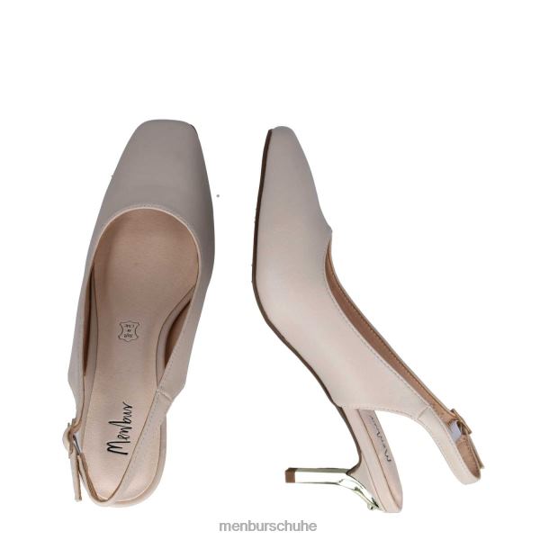 mittlere und niedrige Absätze Menbur Dunit Weiß Frauen 2R0V05641