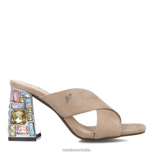 mittlere und niedrige Absätze Menbur Eudaimonia Beige Frauen 2R0V01713