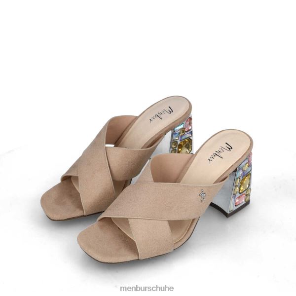 mittlere und niedrige Absätze Menbur Eudaimonia Beige Frauen 2R0V01713