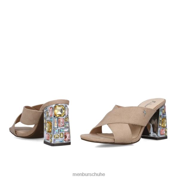 mittlere und niedrige Absätze Menbur Eudaimonia Beige Frauen 2R0V01713